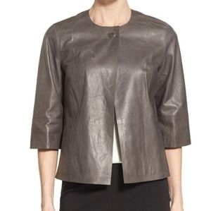 ISO Lafayette 148 Leather Jacket
